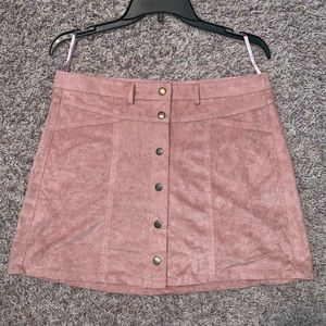 Light pink skirt
